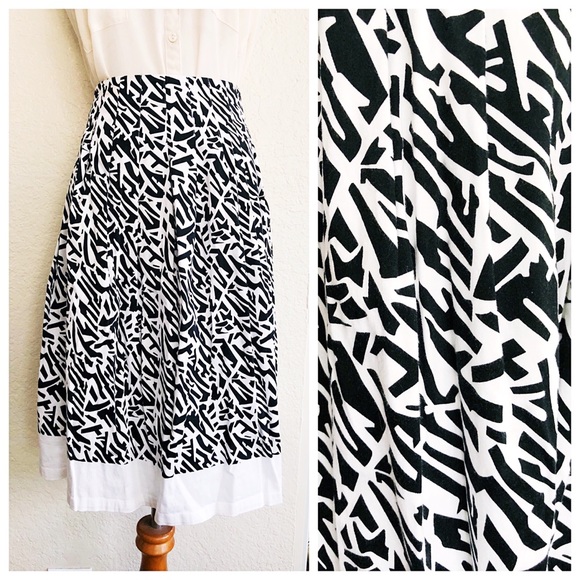 Peek & Peck Collection Dresses & Skirts - Black and White Skirt